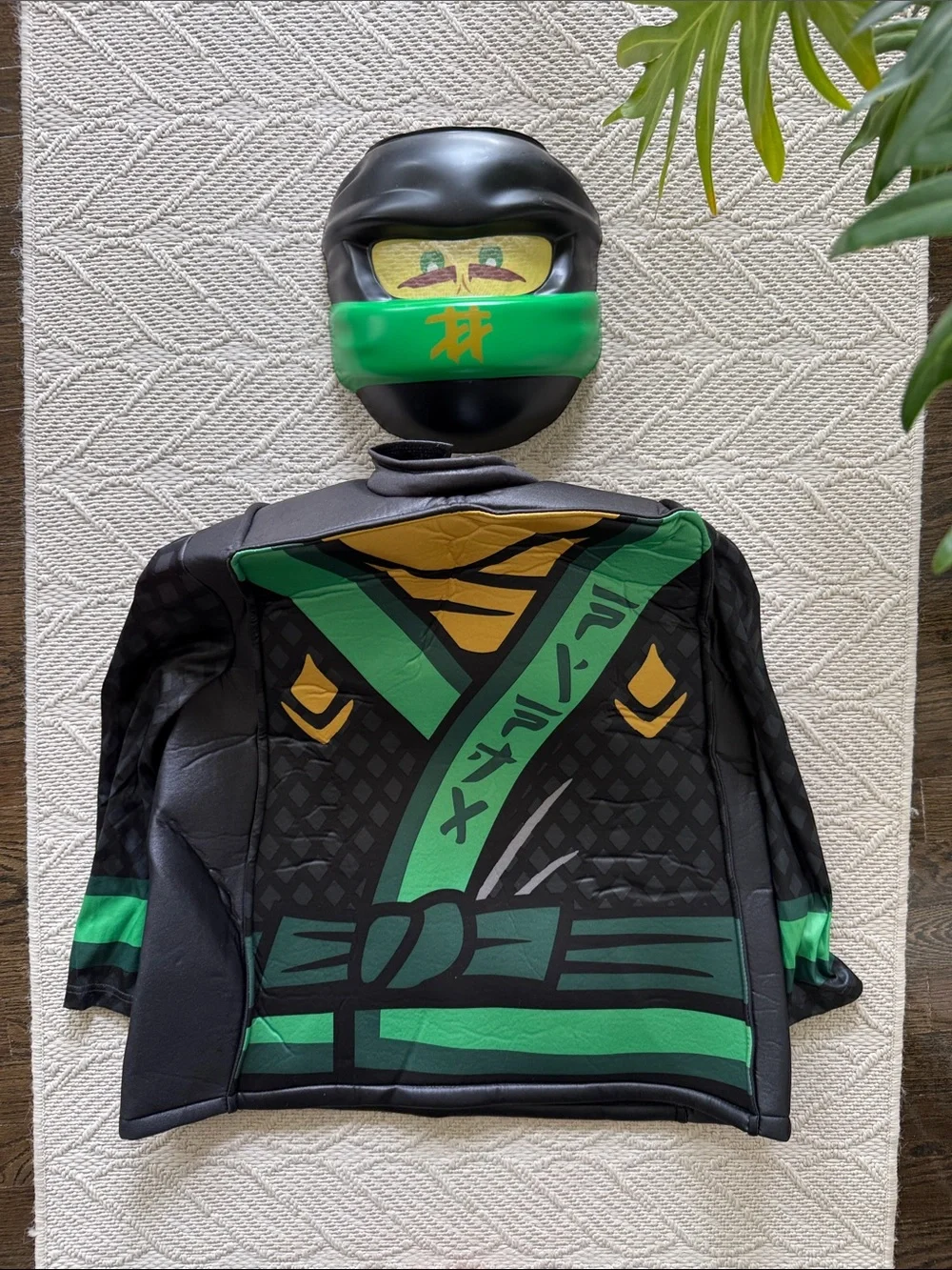 LEGO Ninjago Movie Lloyd Green Ninja Kids Costume - Size Large